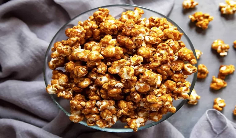 Receita de pipoca doce