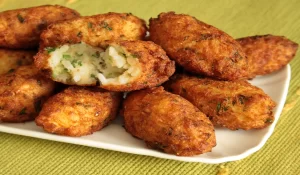 Receita de bolinho de arroz