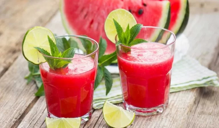 Suco de melancia detox