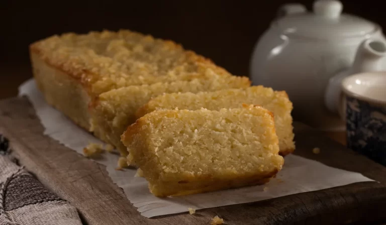 Bolo de mandioca com queijo