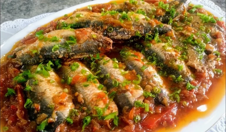 Receita de escabeche de sardinha