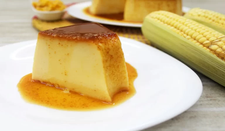 Receita de pudim de milho