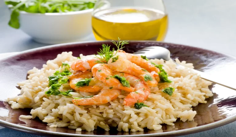 Receita de risoto de camarão
