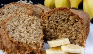 Bolo de banana fit