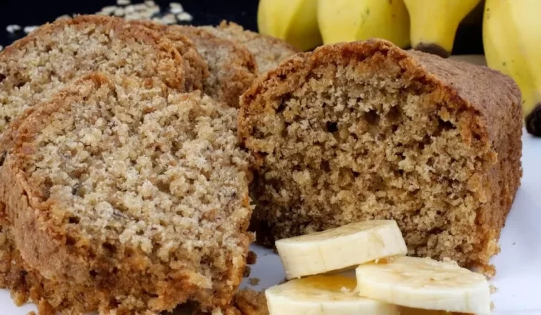 Bolo de banana fit