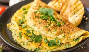 Omelete proteica