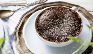 Bolo de caneca proteico