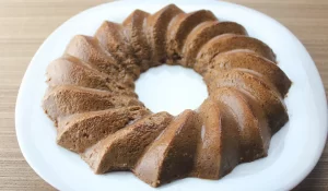 Pudim de chocolate diet