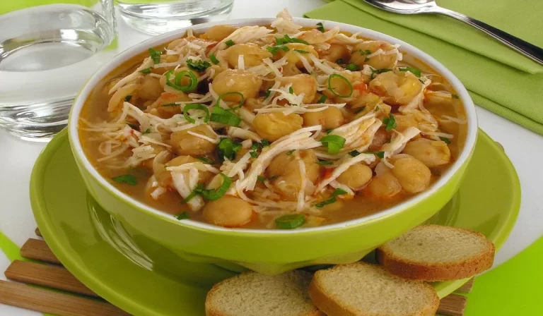 Receita de sopa de grão de bico
