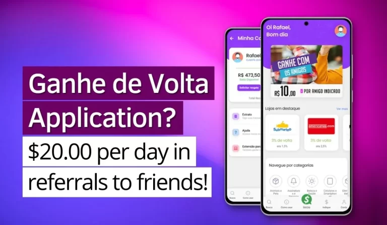 Ganhe de Volta App - Receitas Samp