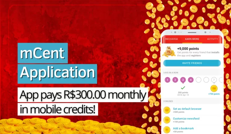 mCent Application - Receitas Samp