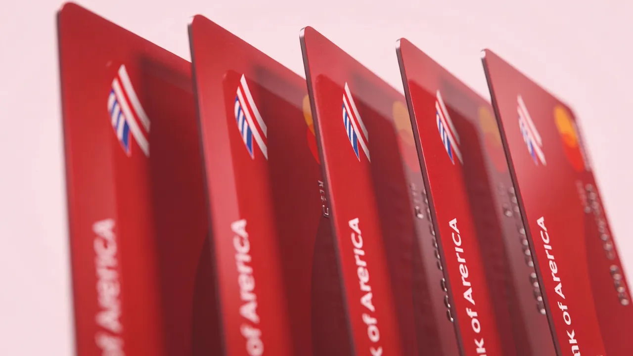 Cartão Bank of America