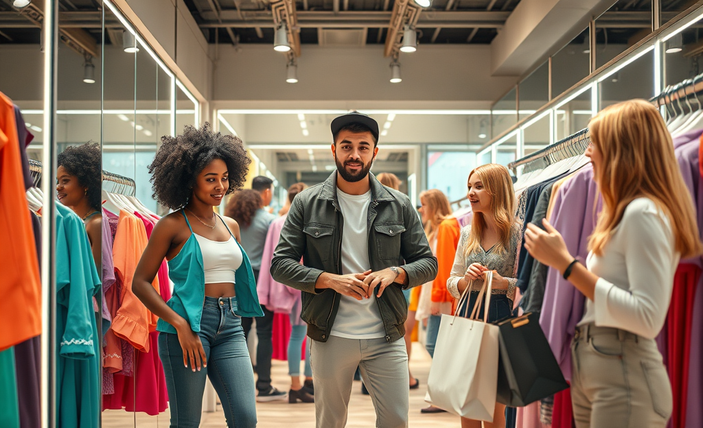 Imagem destacando a área secreta da SHEIN com peças exclusivas e lojas escondidas.