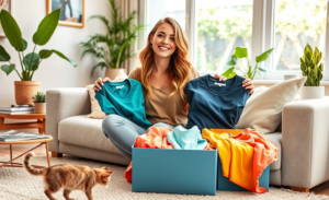 Imagem destacando roupas disponíveis para teste gratuito na SHEIN.