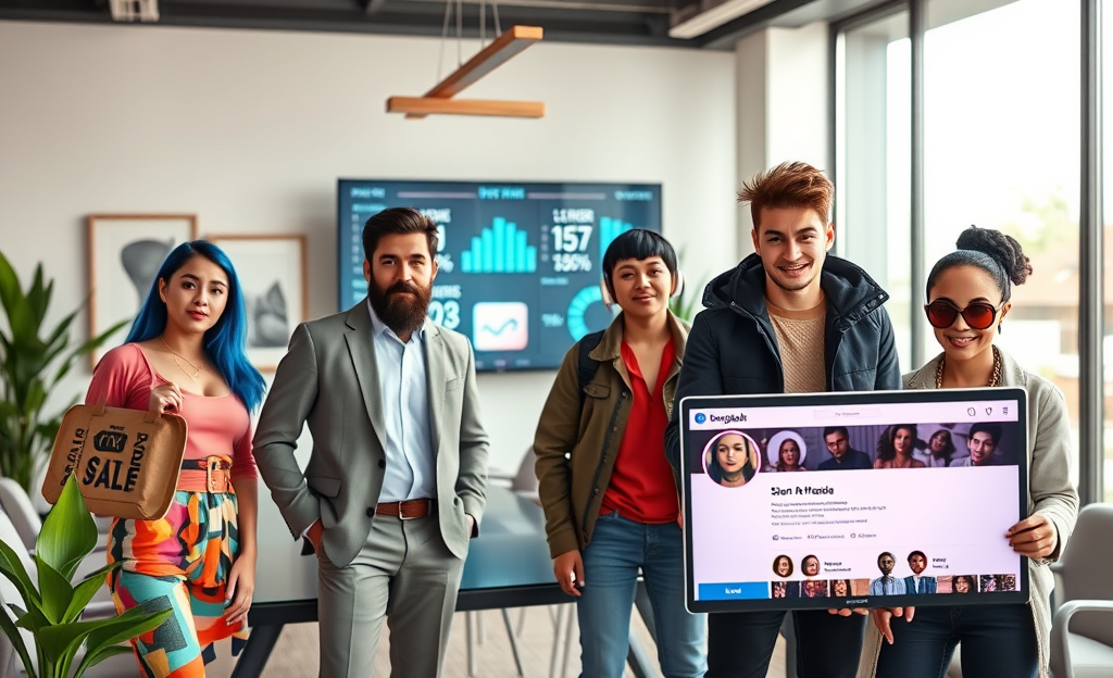 Imagem representativa do processo de seleção de influenciadores pela SHEIN.