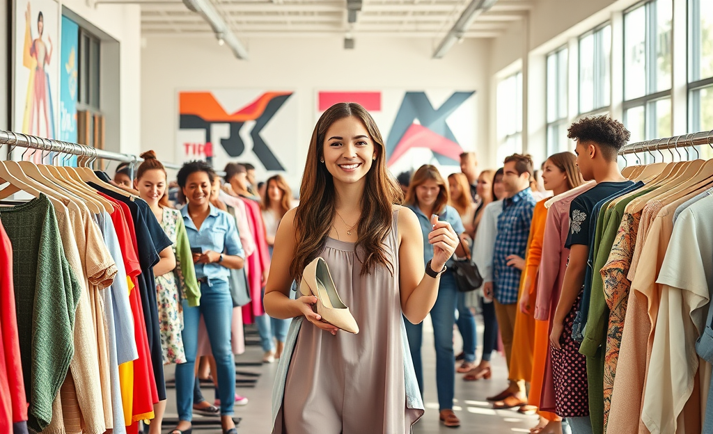 Imagem destacando a promoção de roupas grátis na SHEIN e o processo de inscrição.