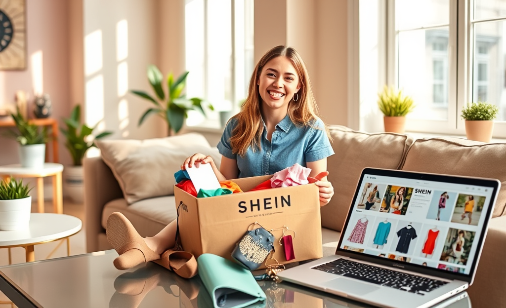 Imagem ilustrativa do programa de itens grátis da SHEIN