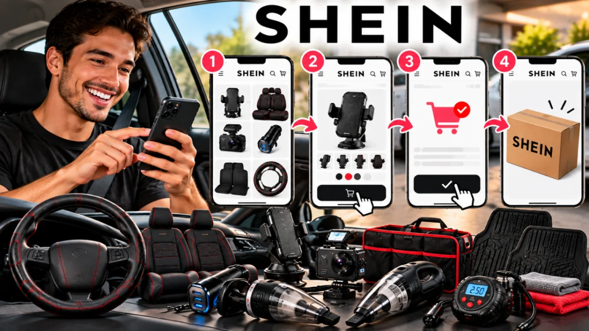 Itens Automotivos de Graça: Veja o Passo a Passo da SHEIN